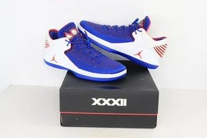 New w Box Nike Air Jordan 32 XXXII Low Andre Drummond PE Basketball Shoes Blue - Picture 1 of 12