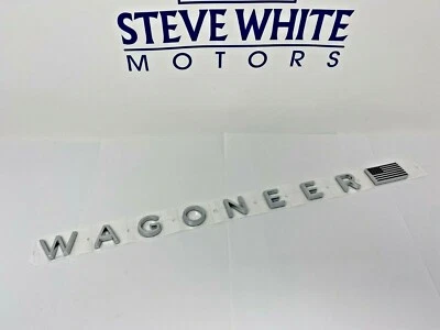 Placa de identificación bandera WAGONEER 22-24 Jeep Wagoneer puerta delantera derecha fábrica Mopar nuevo Foto 1 de 3
