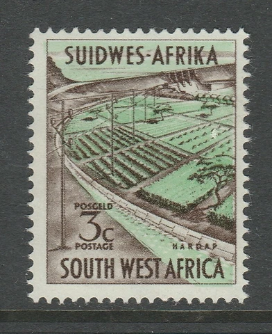 S.W.A.1963 Opening of Hardap Dam SG 192 Mnh Cover