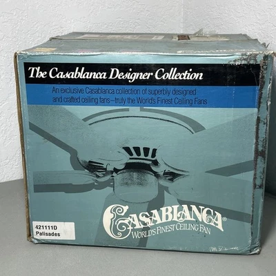 Casablanca Serie 421111D Palisades De Colección Motor Blancanieves 3 Velocidades (SIN ASPAS VENTILADOR) Foto 1 de 4