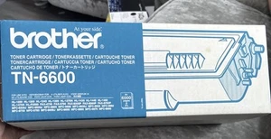 Cartucho de tóner original Brother TN-6600 negro paquete único alto rendimiento - Imagen 1 de 5