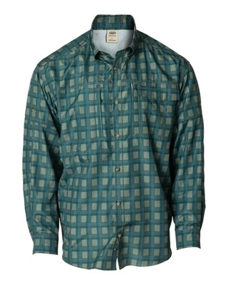 Banded Performance Fishing Emerald Plaid Shirt - Image 1 of 4