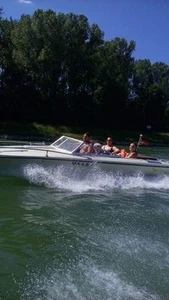 Sportboot Vip Sk17 Motorboot Rauwasserboot Gleiter Offshore Boot Oldtimer  - Bild 1 von 12