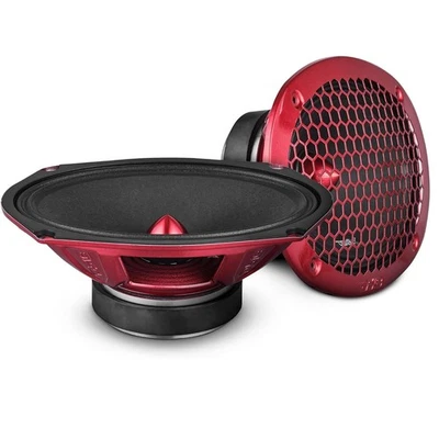 2 Pack DS18 6x9" Midrange Loudspeaker 400 Watts Max 4 Ohm PRO-X694BM Car Audio - Image 1 of 4