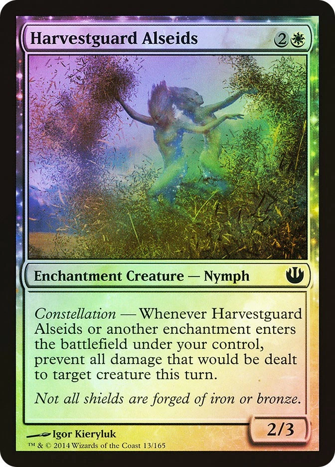 MTG FOIL Harvestguard Alseids  - Journey into Nyx #013 - Image 1 of 1
