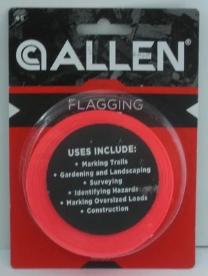 Allen 45 Flagging Tape Orange 1" x 150 ft - Image 1 of 3