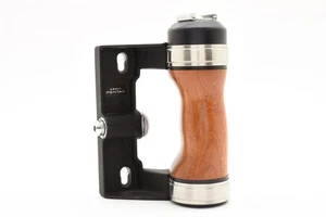 [Presque comme neuf] Poignée Asahi Pentax Wood Hot Shoe pour 6x7 67 67II du JAPON #028 - Photo 1 sur 24