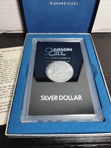 1883 Carson City Morgan Silver Dollar ~  Sealed, from the CSA hoard w/ OGP & COA - Picture 1 of 10