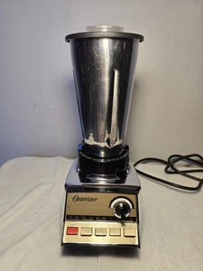 VINTAGE Osterizer Commercial 352-61 Retro Chrome Blender *TESTED* Bar Mixer - Picture 1 of 4