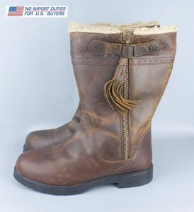 Shires Moretta Amelda Country Boots Womens Leather Brown Size US 8 / UK 6 / 39 W - Picture 1 of 24