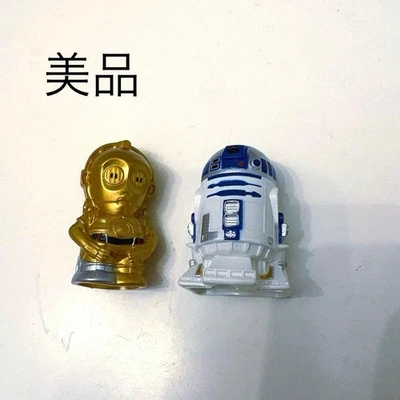 Star Wars C-3PO R2-D2 Soft Vinyl Puppet Mascot Figures Set 4.5cm Collection - Image 1 of 2