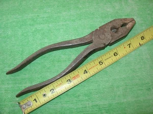 VINTAGE PEERLESS TOOL CO. - PINZE 8" TAGLIERINE A FILO TAGLIERINE LATERALI MADE IN GERMANY - Foto 1 di 6
