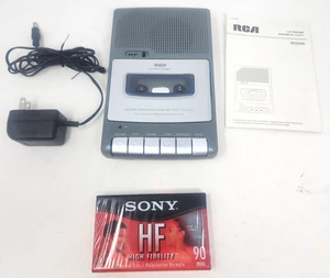 Reproductor grabadora de cinta de casete portátil personal RCA RP3503-B probado y funciona - Imagen 1 de 12