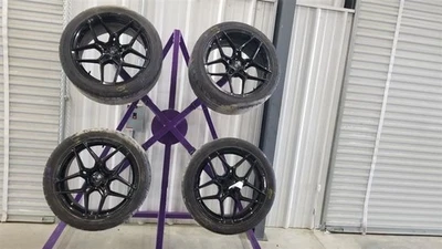 20 MERCEDES BENZ C63S ROHANA FX11 WHEEL RIM SET BLACK  - Image 1 of 4