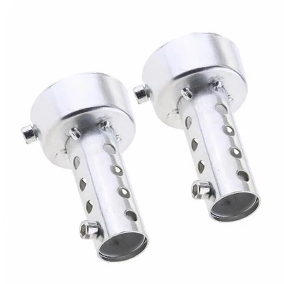 Exhaust Pipe Silencer Muffler Insert Baffle  Universal Durable Silver . Foto 1 de 4