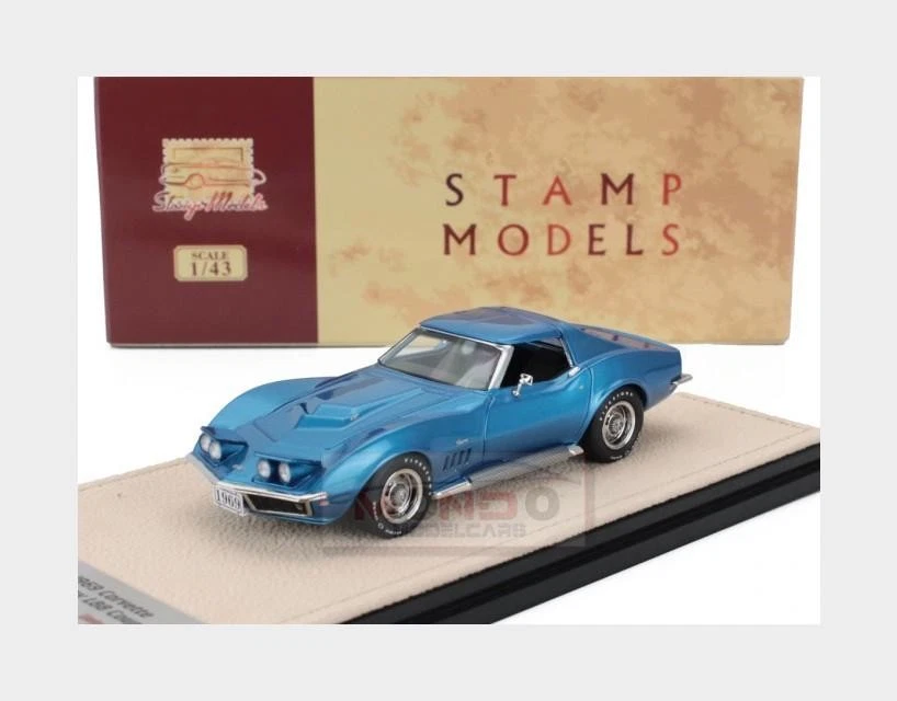 1:43 STAMP-MODELS Chevrolet Corvette L88 1969 Closed Roof Open Headl. STM690002 - Immagine 1 di 2