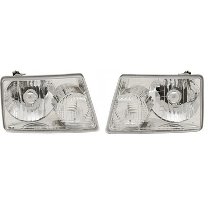 For 2001-2008-Ford Ranger Headlight Driver & Passenger Side Pair - Image 1 of 4