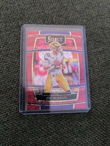 2022 Panini Select Draft Picks Joe Burrow #45 Red Lazer Concourse Bengals LSU - Bild 1 von 1