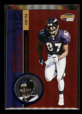 2001 Pacific Invincible #16 Qadry Ismail Red 630/750 - Image 1 of 2