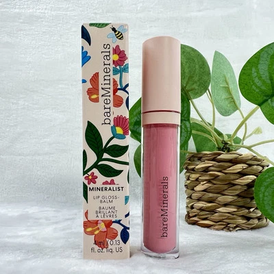 BareMinerals Mineralist Lip Gloss-Balm - SERENITY Lip Color - 0.13oz Full Size - Image 1 of 4