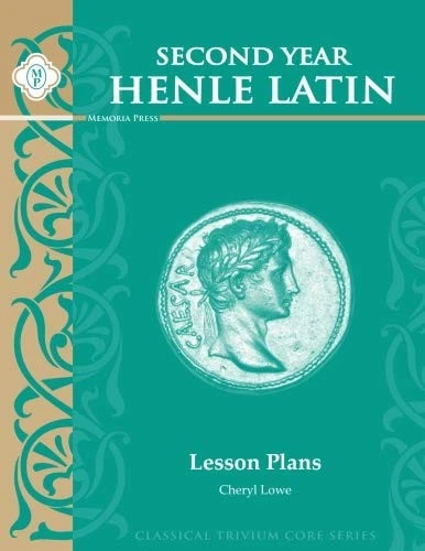 SECOND YEAR HENLE LATIN: LESSON PLANS By Cheryl Lowe *Excellent Condition* - Image 1 of 1
