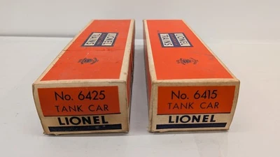 CAJAS ORIGINALES LIONEL - 6425, 6415 TANQUES (HB27)....TK Foto 1 de 4