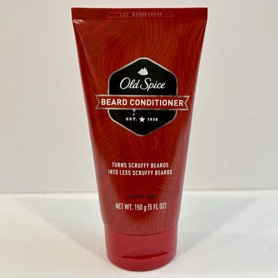 Old Spice BEARD CONDITIONER for Men 5 Fl Oz Leave In or Rinse Out NEW - Image 1 of 4