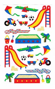 MRS GROSSMANS PLAYGROUND STICKER SHEET BN & NLA - Picture 1 of 1