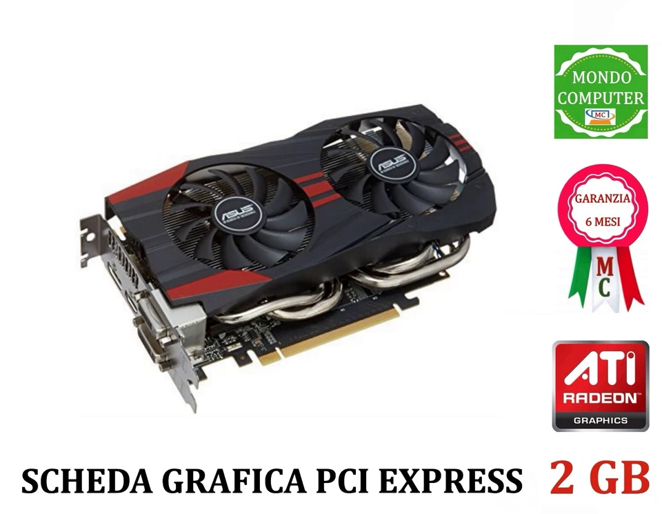 SCHEDA GRAFICA PCI EXPRESS 2 GB ASUS GTX 760 DC - Immagine 1 di 1