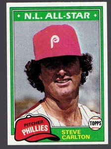 1981 Topps Steve Carlton #630 Baseball Card