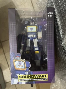 PCS Premium Coleccionables Estudio Transformers Estatua SOUNDWAVE 9" Pulgadas Sellada - Imagen 1 de 7