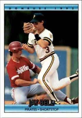1992 Donruss Jay Bell Pittsburgh Pirates #100 - Image 1 of 2