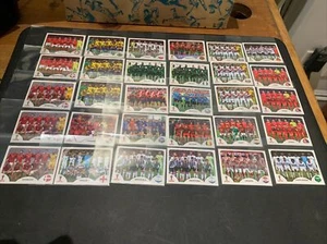 2018 Panini FIFA World Cup Russia Pink Back 30 Stickers Country Team Photos - Picture 1 of 6