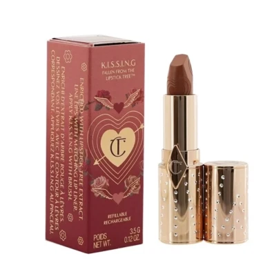 Charlotte Tilbury- Kissing Refillable Lipstick - Nude Romance - 0.12 Oz - NIB - Image 1 of 4