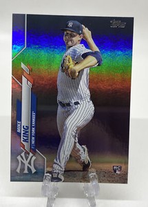 Mike King 2020 Topps Update Series Rainbow Foil RC #U-293 Rookie Card NY Yankees