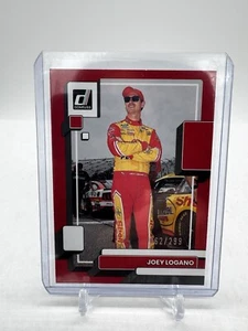 2023 Panini Donruss NASCAR Racing Joey Logano Red 062/299 - Picture 1 of 3