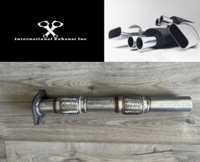 Ajuste: 1995-2003 Ford Windstar 3,8 L V6 VIN:4 ajuste directo tubo flexible de escape Foto 1 de 4