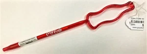 9944 COCA COLA COKE RED BOTTLE INK BEND PEN - Picture 1 of 1