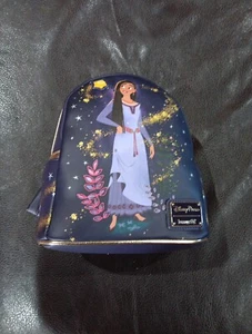 Disney Theme Park Authentic WDW Loungefly Wish Asha Star Mini Backpack New Tags - Picture 1 of 2