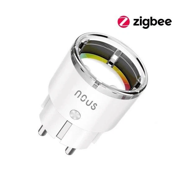 Inalámbrica Wifi Inteligente Enchufe Zigbee 15A, 3450W, NOUS-A1Z, con Energía - Imagen 1 de 1