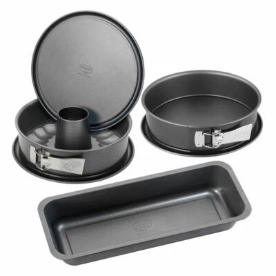 Dr. Oetker Backformen-Set 4-tlg. Gugelhupf-Kasten-Springform 24 cm 2600 - Bild 1 von 4