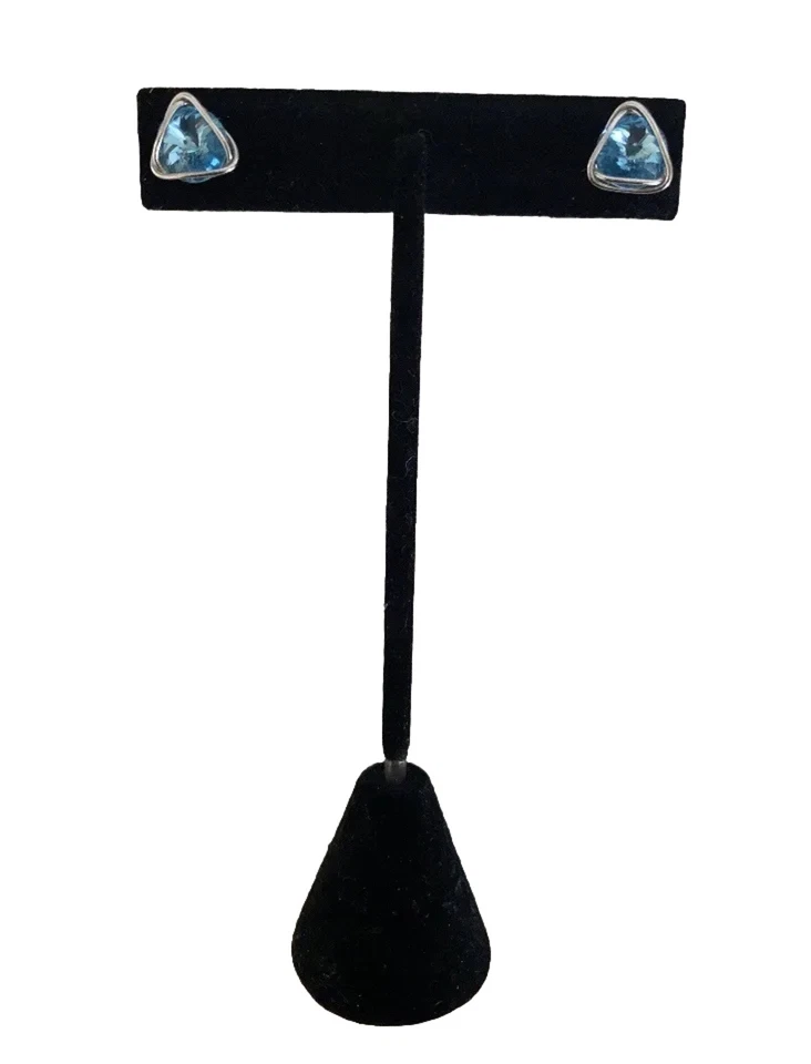 Swarovski Aquamarine Stud earrings - Image 1 of 3