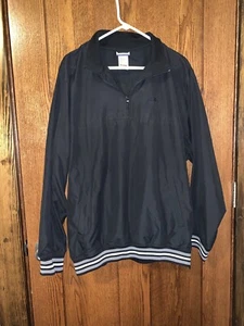 Pullover Reebok negro 1/4 cremallera grande  - Imagen 1 de 4