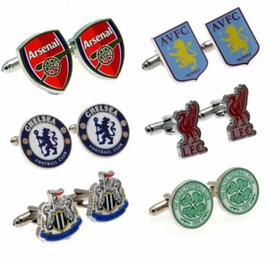 Football Cufflinks Arsenal Tottenham Liverpool Officialy Licensed Foto 1 de 2
