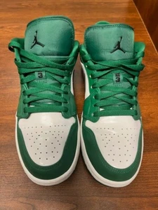 Size 9 - Air Jordan 1 Low Pine Green REDUCED!! - Picture 1 of 6