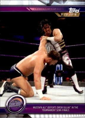 Mustafa Ali 2019 Topps WWE Road To Wrestlemania Card #51 - Image 1 of 2