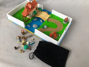 Belle Disney Parks Storybook Mini Figure Fold Out Playset Collectible Toy - Picture 1 of 6