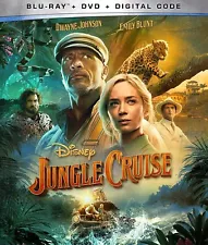 2021 DISNEY JUNGLE CRUISE DWAYNE JOHNSON (BLU-RAY+DVD+DIGITAL CODE) (NEW IN BOX)