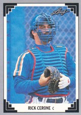 1991 Leaf Baseball #493 Rick Cerone New York Mets