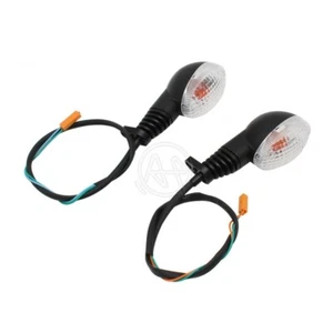 2ps Front Turn Signal Light Blinker For Kawasaki Para Ninja 250 EX250 KLX 250SF - Picture 1 of 11